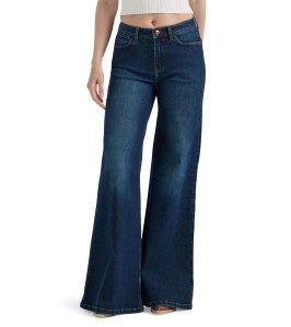 Women's Dark Blue Wide Leg...